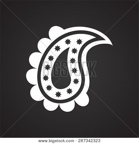 Buta Icon On Black Background For Graphic And Web Design. Simple Vector Sign. Internet Concept Symbo