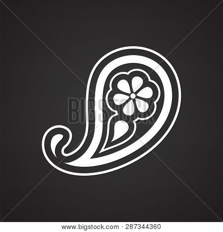 Buta Icon On Black Background For Graphic And Web Design. Simple Vector Sign. Internet Concept Symbo