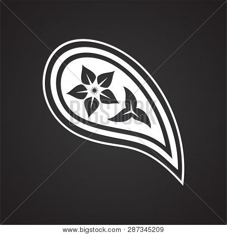 Buta Icon On Black Background For Graphic And Web Design. Simple Vector Sign. Internet Concept Symbo