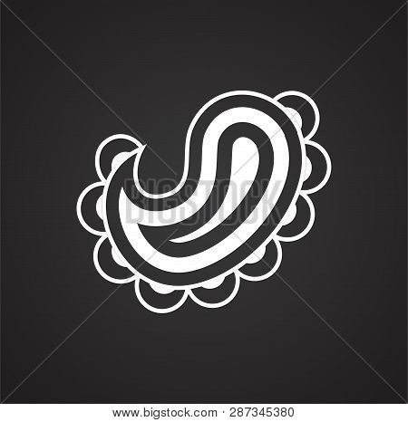 Buta Icon On Black Background For Graphic And Web Design. Simple Vector Sign. Internet Concept Symbo