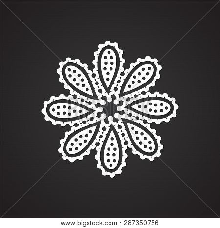 Buta Icon On Black Background For Graphic And Web Design. Simple Vector Sign. Internet Concept Symbo
