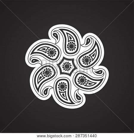 Buta Icon On Black Background For Graphic And Web Design. Simple Vector Sign. Internet Concept Symbo