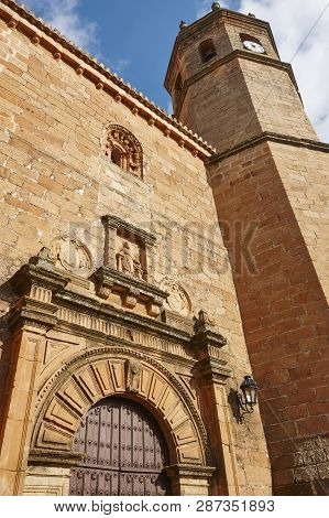 San Mateo Church In Banos De La Encina. Jaen, Spain