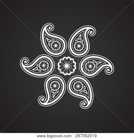 Buta Icon On Black Background For Graphic And Web Design. Simple Vector Sign. Internet Concept Symbo