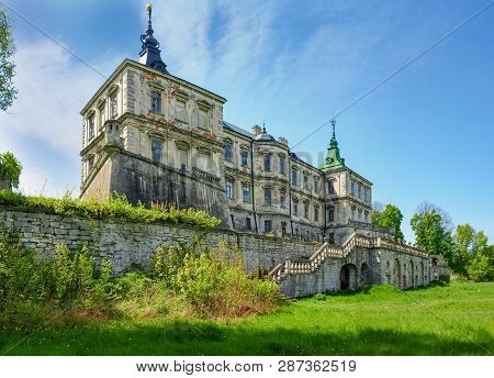 Northern Part Of The Renaissance And Baroque Pidhirtsi Castle-fortress Built In The Mid 17th Century