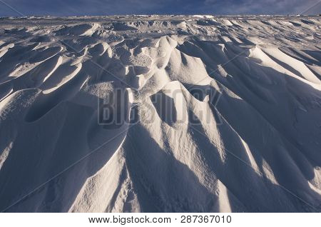 Snow Patterns Carpathians