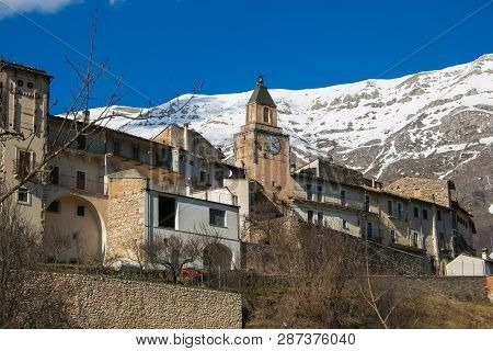 Assergi Is Located Entirely Within The Gran Sasso E Monti Della Laga National Park