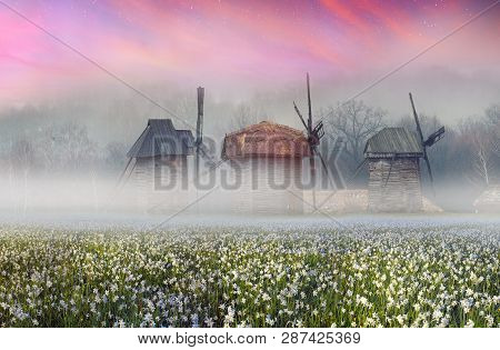 Wooden Wind Mill