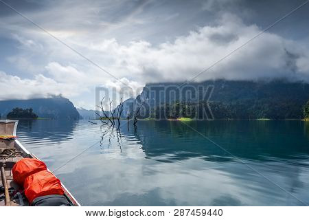 Canoe Trip On Cheow Lan Lake, Khao Sok National Park, Thailand