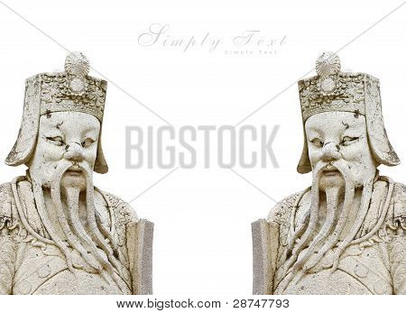 古代中国 2 コピー画像の像を分離します。
