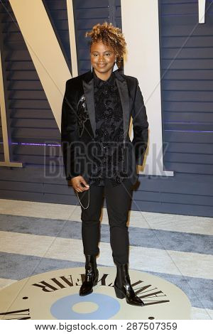 BEVERLY HILLS - FEB 24: Dee Rees at the 2019 Vanity Fair Oscar Party at The Wallis Annenberg Center for the Performing Arts on February 24, 2019 in Beverly Hills, CA