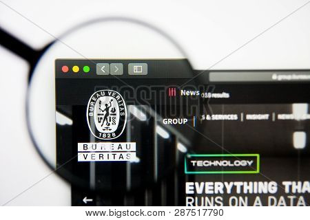 Los Angeles, California, Usa - 28 February 2019: Bureau Veritas Registre International De Classific 