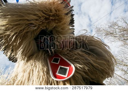 Ljubljana, Slovenia / Slovenia - February 02 2019: Carnival In Slovenia With Some Traditional Sloven