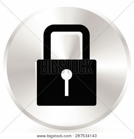 For Security, Prevention, Privacy Themes: Padlock Icon