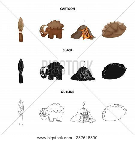 Vector Design Of Evolution  And Prehistory Sign. Set Of Evolution  And Development  Stock Vector Ill