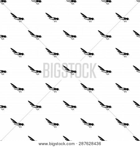 Australian Magpie Pattern Seamless Vector Repeat Geometric For Any Web Design