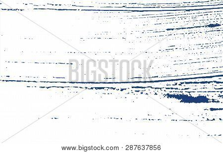 Grunge Texture. Distress Indigo Rough Trace. Dramatic Background. Noise Dirty Grunge Texture. Resple