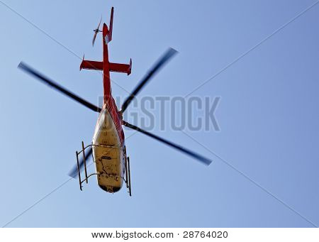 Chopper Helicopter Heading Noth Southe East West