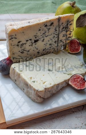 Gorgonzola Picant And Dolce Italian Blue Cheese, Made From Unskimmed Cow's Milk In North Of Italy