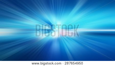 Abstract Radial Zoom Motion Design Gradient Blur