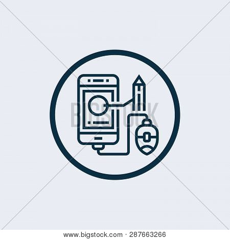 Content Production Vector Icon On White Background. Content Production Modern Icon For Graphic And W