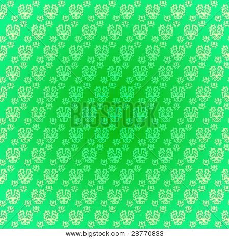 Varrat nélküli mintát könnyű zöld rajzok