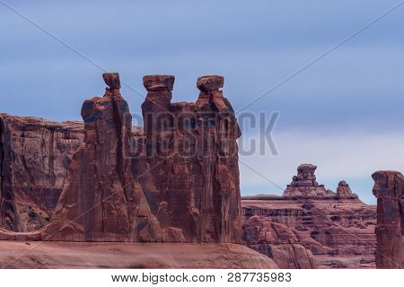Three Gossips - Arches National Park