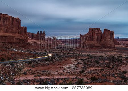 Driving Thru Arches