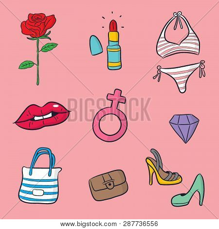 Woman's Symbol And Icon