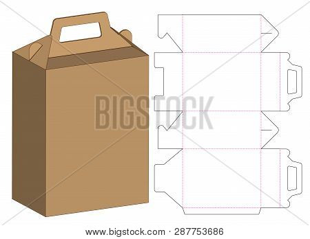 Food Packaging Box Template Images, Illustrations &amp; Vectors (Free ...