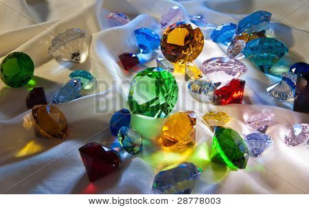 Raccolta delle perle di vetro