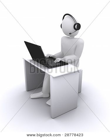 üzemeltetője vagy vezetője a call-center