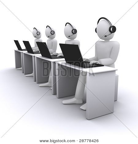 a call-center működtetőinek, vagy