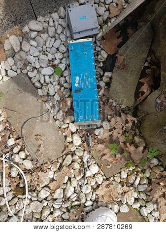 Heiligenhaus, Nrw, Germany - May 25, 2018
Satellite Distribution System Via A Satellite Multiswitch