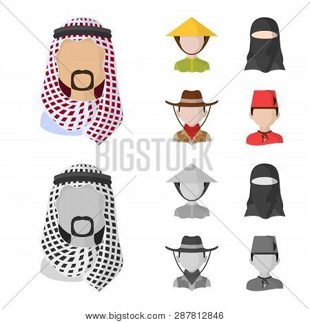 Vector Design Of Imitator And Resident Symbol. Set Of Imitator And Culture Vector Icon For Stock.