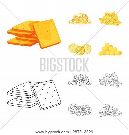Vector Illustration Of Oktoberfest And Bar Symbol. Collection Of Oktoberfest And Cooking Vector Icon