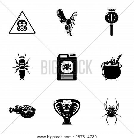 Imprecation Icons Set. Simple Set Of 9 Imprecation Icons For Web Isolated On White Background