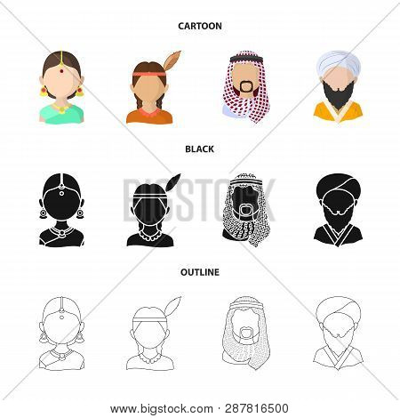 Vector Design Of Imitator And Resident Sign. Collection Of Imitator And Culture Stock Vector Illustr