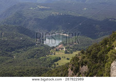 Swamp Of Sau From The Crags Of Tavertet