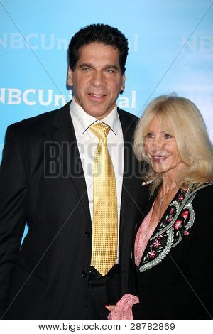 Los Angeles jan 6: Lou Ferrigno kommt in der Nbc universal alle Sterne Winter Tca Partei an die Ath