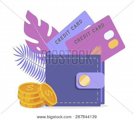 Cashback, Refund Money, Online Wallet, E-payment Vector Concept, Cryptocurrency Blockchain Concept I