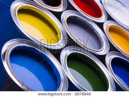 Paint And Cans