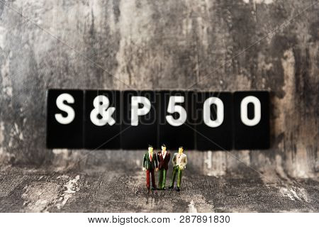Business investment concept picture - S&P 500 SNP