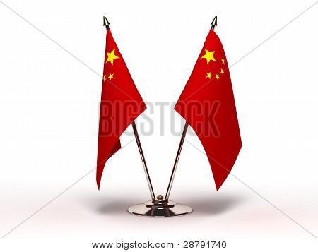Miniature Flag i Kina