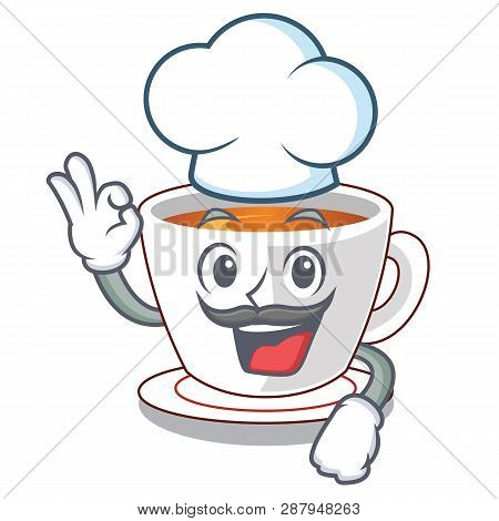Chef Cup Mint Tea The Shape Mascot