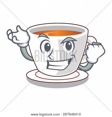 Successful Cup Mint Tea The Shape Mascot
