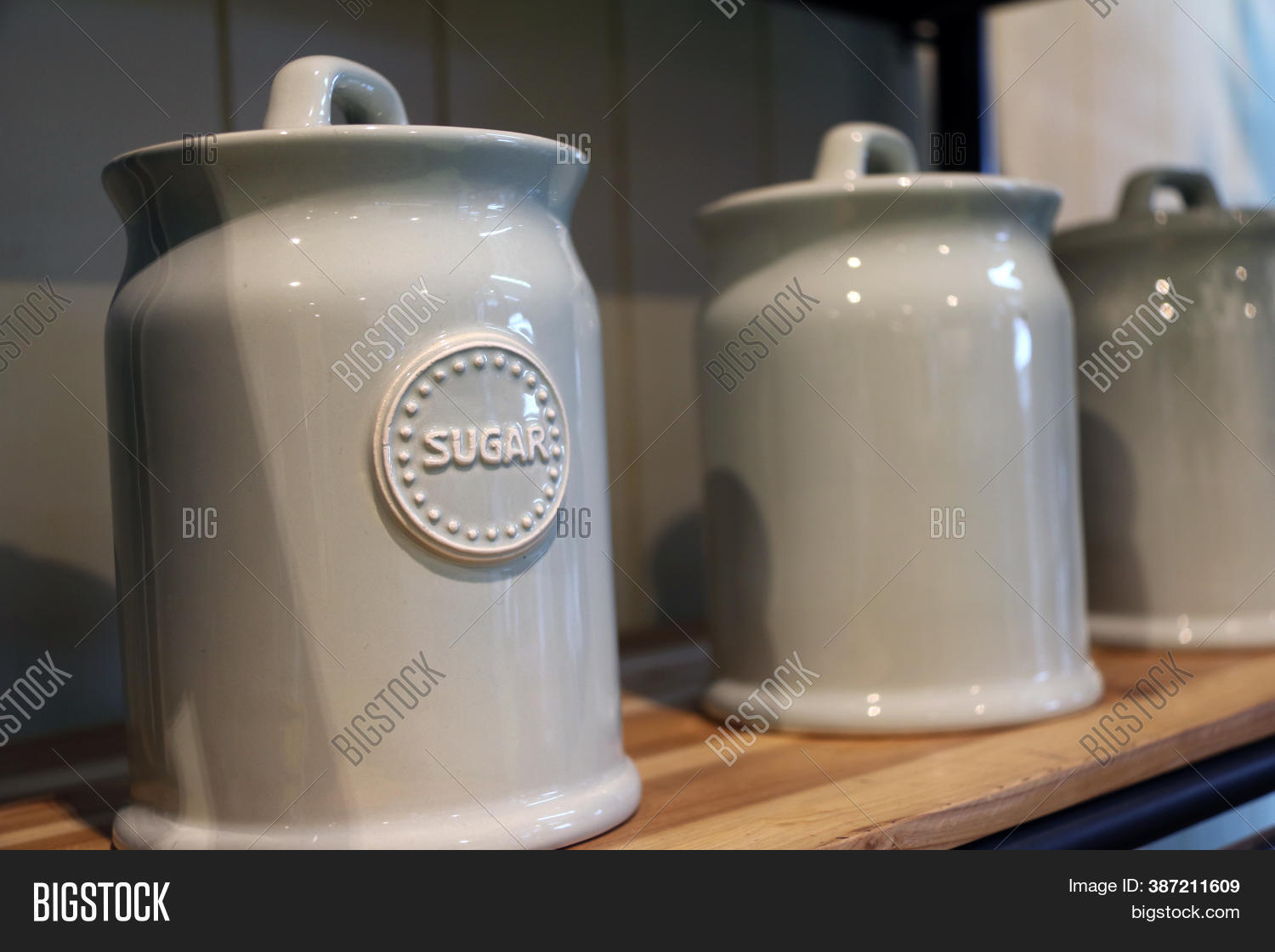 Ceramic Jar Grey Color Image & Photo (Free Trial) Bigstock