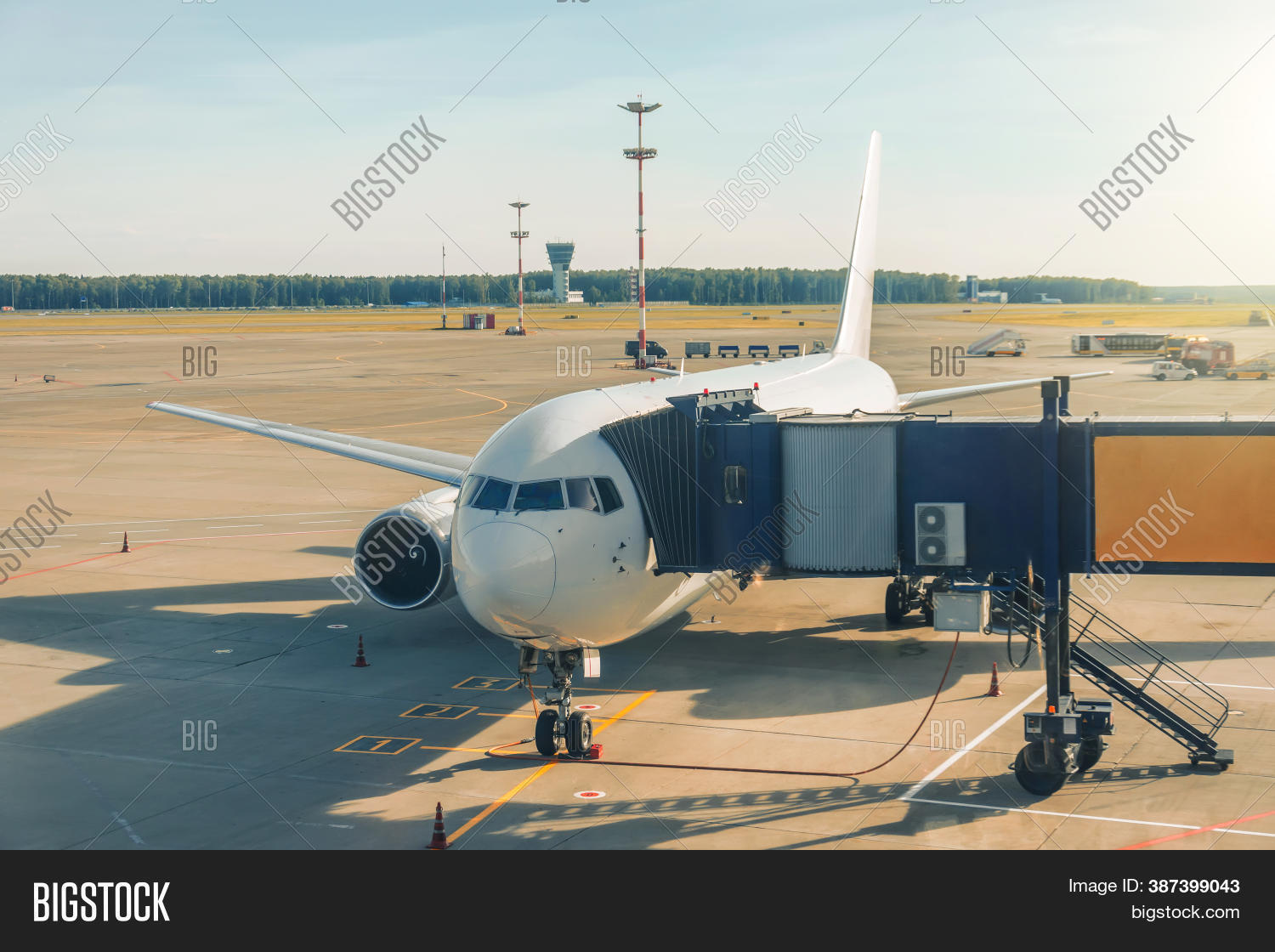 Aircraft Parking Image & Photo (Free Trial) | Bigstock