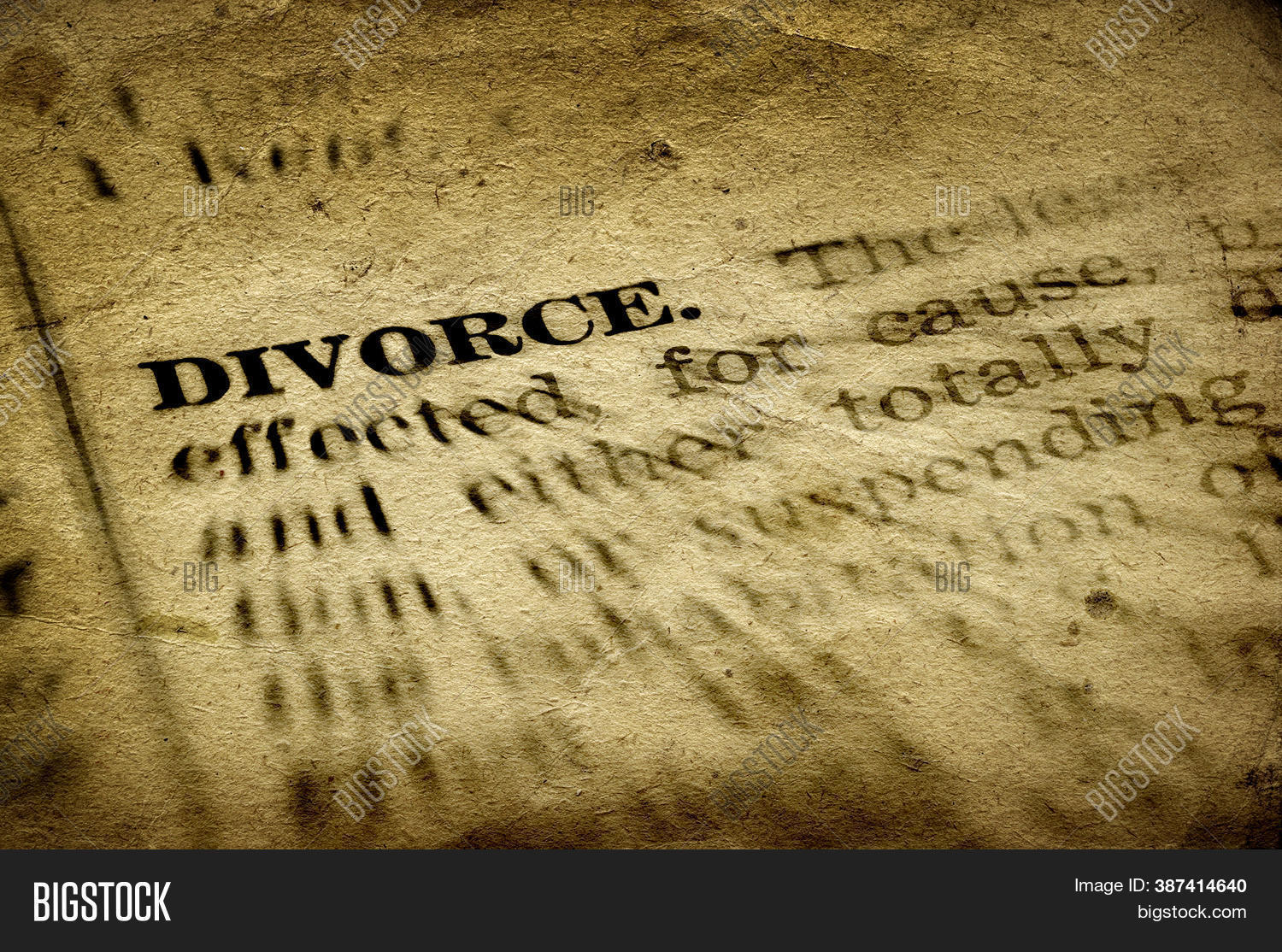 Symbol Broken Marriage Image & Photo (Free Trial) Bigstock