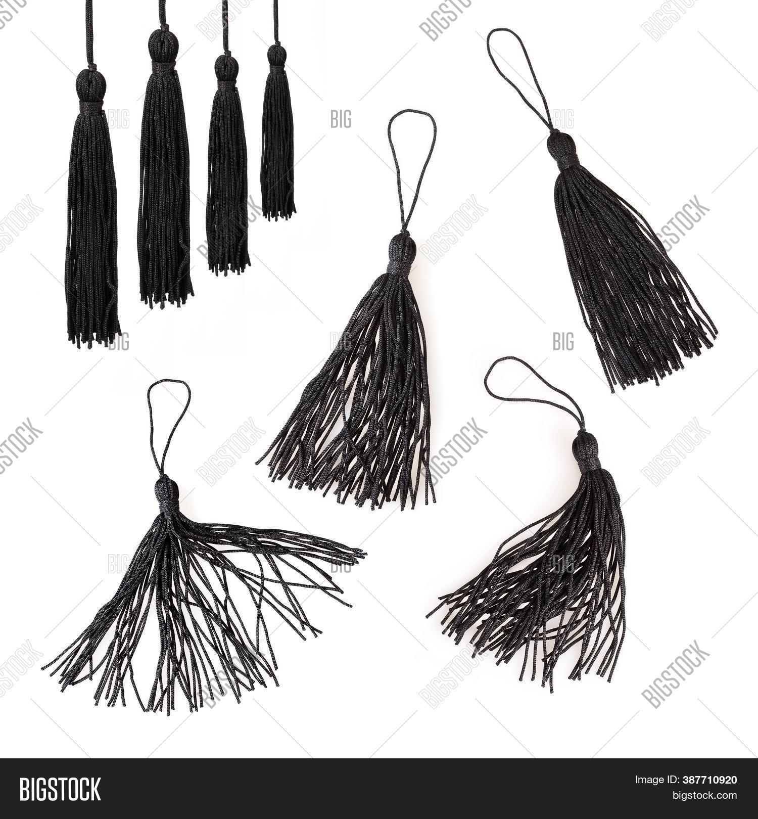 Set Black Tassels Image & Photo (Free Trial) Bigstock
